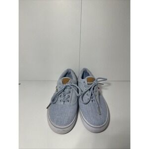 Guy Harvey Casual Denim Sneakers with Lace-Up Design Size 5.5 Women's